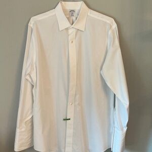 Brooks Brothers Crisp White Dress Shirt